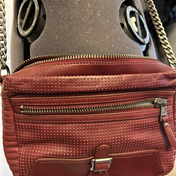 Never worn, NWT, Ash "Riley" Crossbody Bag with Dustbag in Rare Wine color - Picture 3 of 8